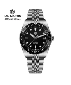 San Martin 37.5mm 40mm Classic Simple Dial Men Diver Watch Miyota 9015 Luxury Automatic Mechanical Watch Waterproof 200m SN0148