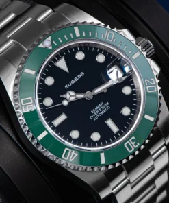 Sugess Diver Water Men Watch Ghost Luxury Automatic Mechanical Watches Nh35 Movement Ceramic Bezel 20ATM Luminous Calendar new