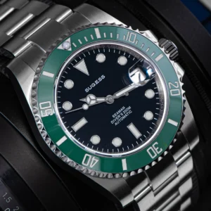 Sugess Diver Water Men Watch Ghost Luxury Automatic Mechanical Watches Nh35 Movement Ceramic Bezel 20ATM Luminous Calendar new